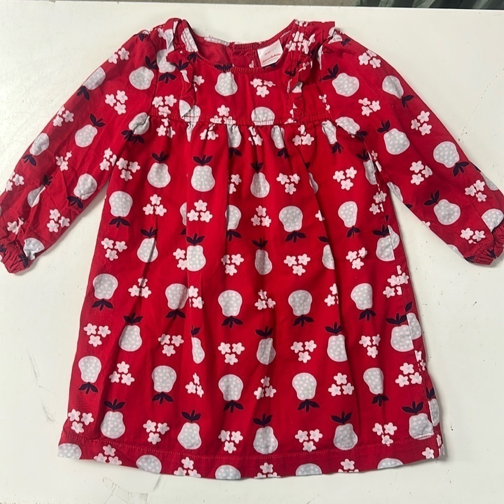 Hanna Andersson Poplin Pear Dress